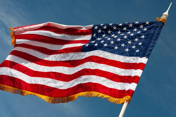 Bandeira Nacional Dos Estados Unidos América Muitas Vezes Referida Como — Fotografia de Stock