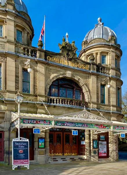 Buxton Opera House Náměstí Lázeňském Městě Buxton Derbyshire Anglie Jedná — Stock fotografie