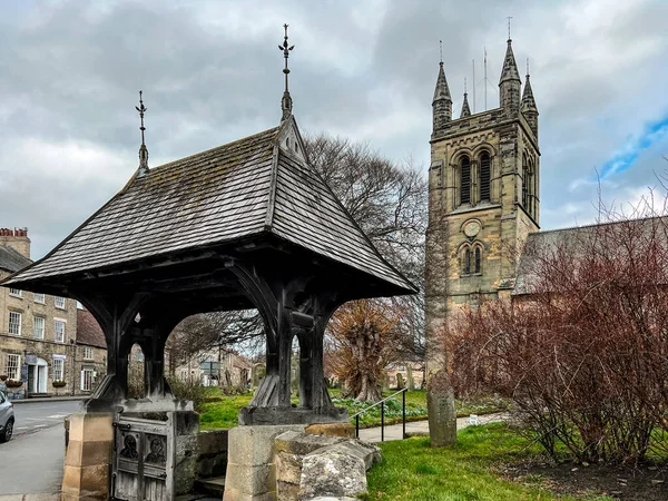 Helmsley Parish Church 英格兰北约克郡Ryedale区的一个集镇和平民教区 — 图库照片