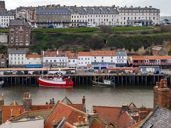 Coastal Town Whitby North Yorkshire Northeast Coast England — Stock Photo, Image