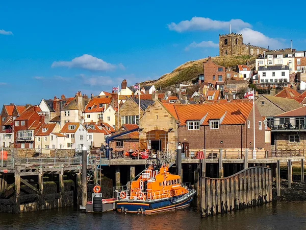 Lifeboat Station Coastal Town Whitby North Yorkshire Northeast Coast England — Stock Photo, Image