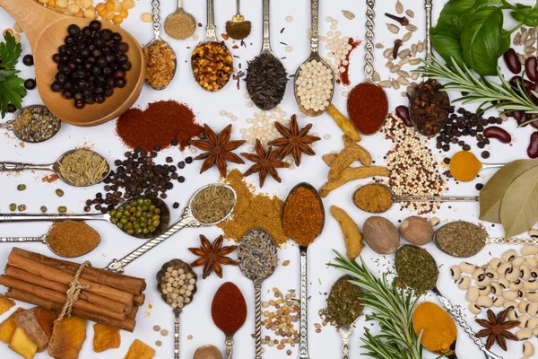 Ot ve baharat seçimi yemek yaparken lezzet ve baharat katmak için kullanılır..