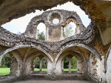 Waverley Abbey - The first Cistercian abbey in England. Founded in 1128 by William Giffard, the Bishop of Winchester