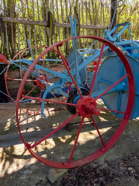 18Th Century Farming Equipment Weald Downland Open Air Museum West — Stockfoto