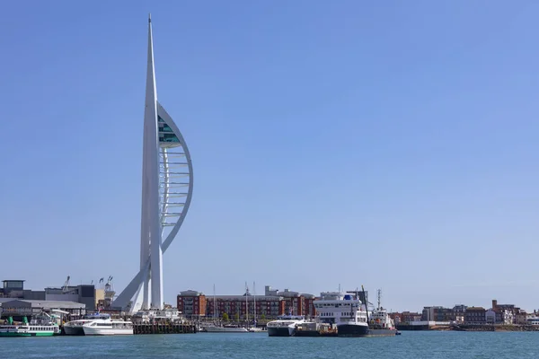 Spinnaker Kilátó Portsmouth Ban Hampshire Ben Anglia Déli Partjainál 107 — Stock Fotó