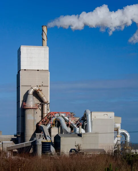 Cement Production Plant Edinburgh Scotland — Stock Photo, Image