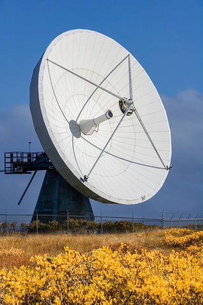 Satelliet Communicatie Schotel Hofn Ijsland — Stockfoto