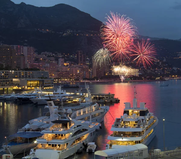 Księstwo Monako Suwerenne Państwo Miejskie Położone Riwierze Francuskiej — Zdjęcie stockowe