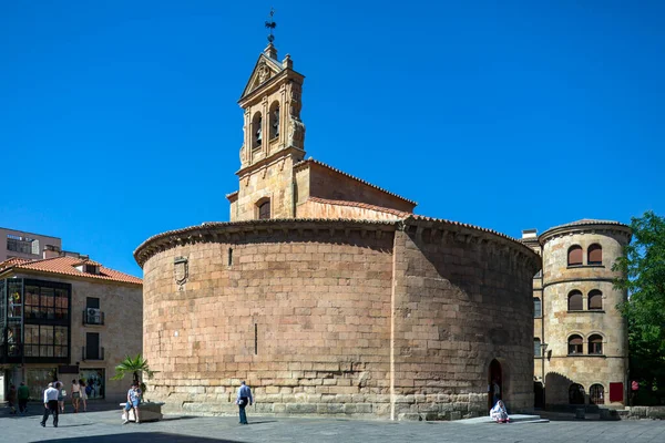 Kruhový Kostel Iglesia San Marcos Století Městě Salamanca Regionu Kastilie — Stock fotografie