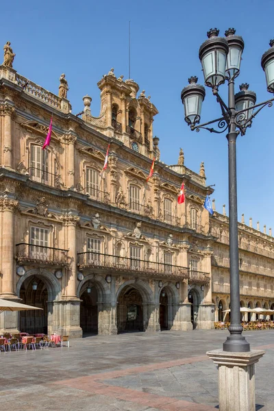 Royal Pavillion Plaza Major City Salamanca Castilla Leon Region Central — Stock Photo, Image