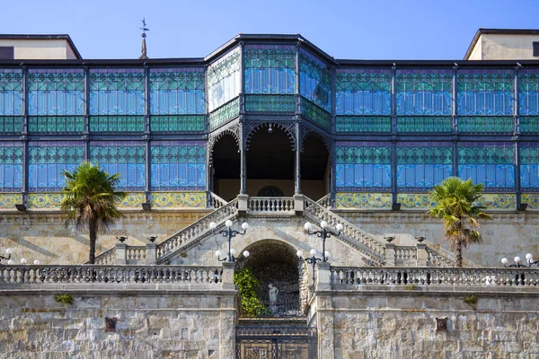 Secesní Casa Lis Městě Salamanca Regionu Castilla Leon Středním Španělsku — Stock fotografie