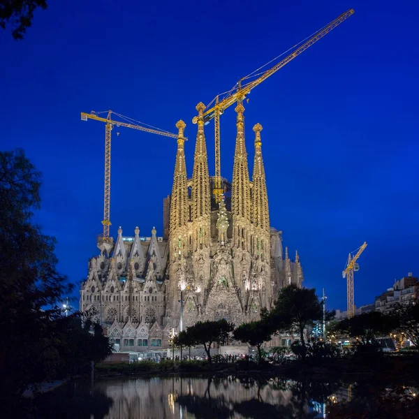 Gaudi Neo Gothic Sagrada Familia Temple Expiatori Sagrada Familia Barcelona — Stock Photo, Image