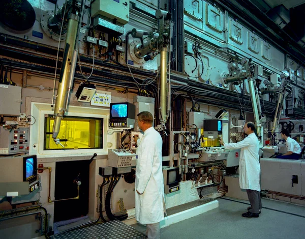High Level Radiation Remote Handling Facility Sellafield Nuclear Reprocessing Plant — Stock Photo, Image