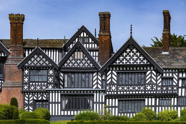 1300 Talets Tudor Byggnader Bramhall Bramhall Södra Manchester England — Stockfoto