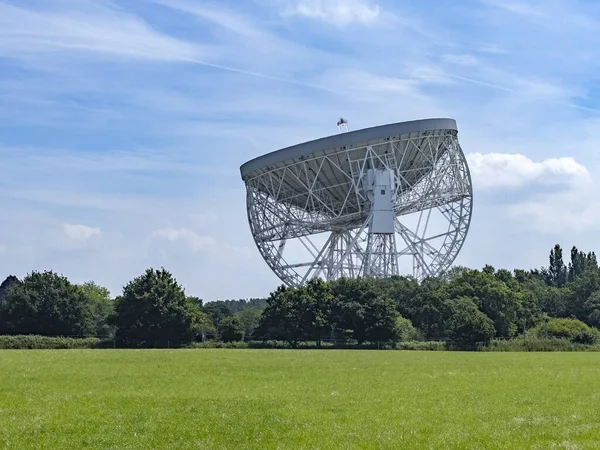 Телескоп Jodrell Bank Radio Telescope Чешире Великобритания — стоковое фото