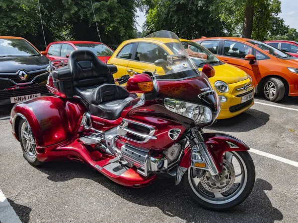 Honda Trike Μοτοσικλέτα Τροχών — Φωτογραφία Αρχείου