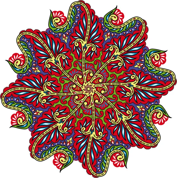 Kırmızı desenli