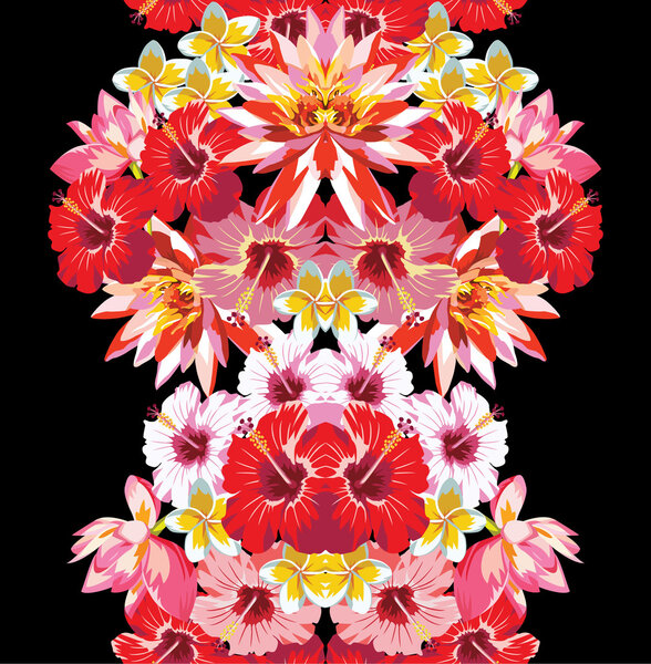 Красное тропическое зеркало
