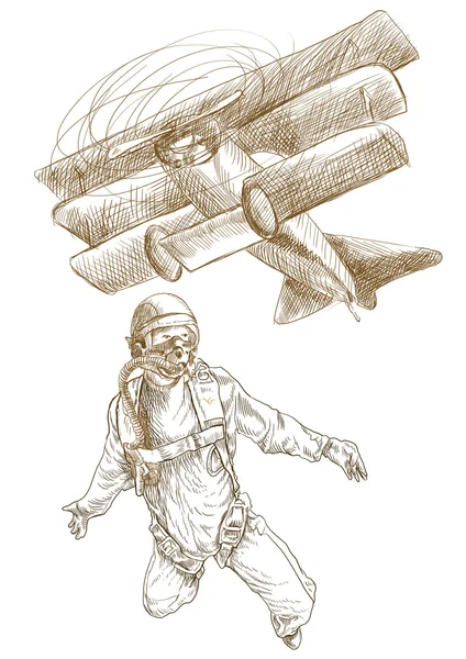 Paracaidista — Foto de Stock