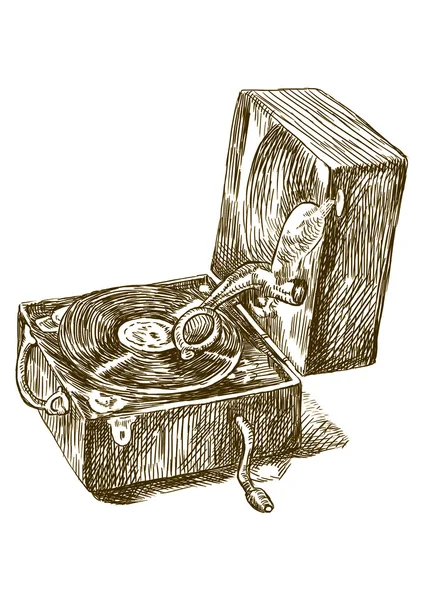 Gramophone — Stockfoto