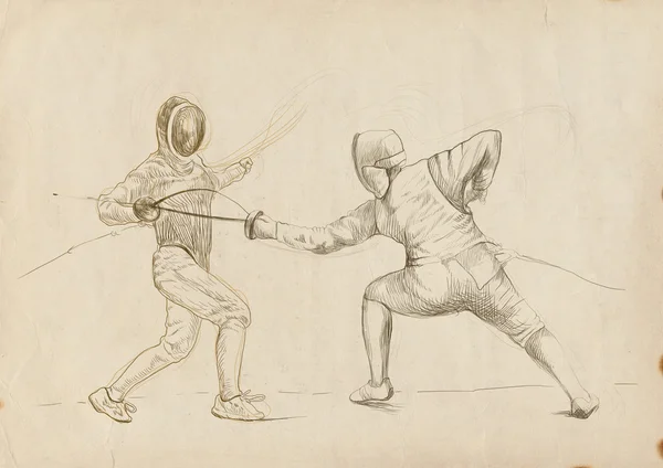 Fencing — Stock Photo, Image