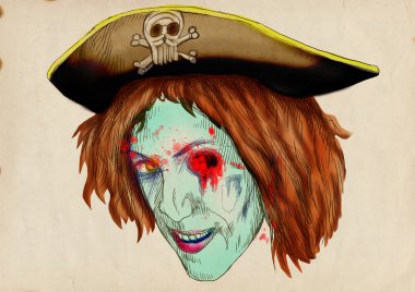 undead bir portresi