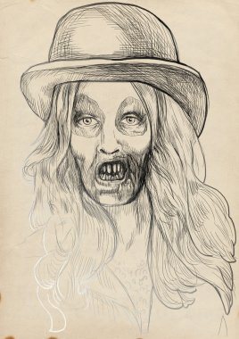 undead bir portresi