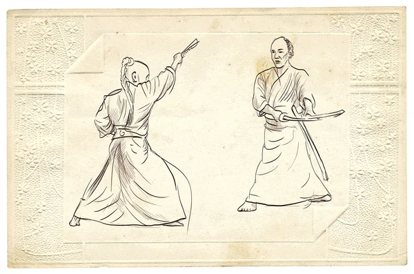 Aikido. — Zdjęcie stockowe