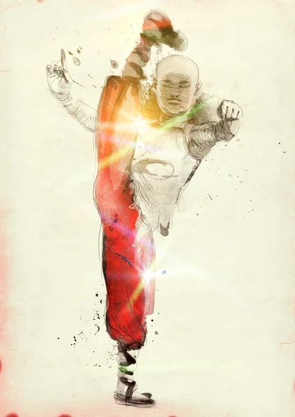 Kung Fu. —  Fotos de Stock