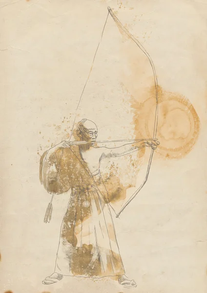 Kyudo — Zdjęcie stockowe