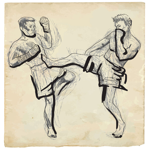muay - kickboxing