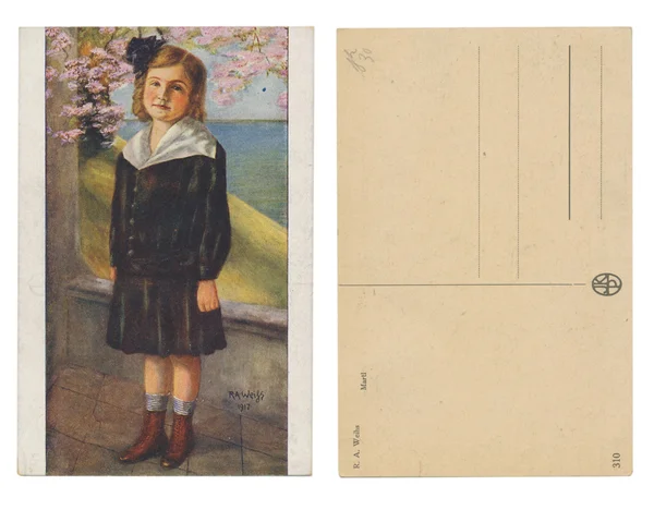 Ταχυδρομική κάρτα — Φωτογραφία Αρχείου