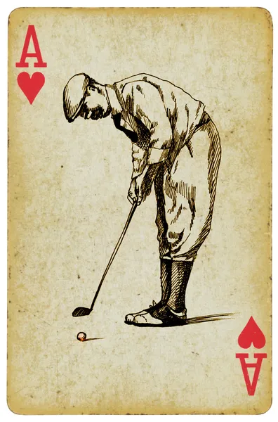 Golf player — Stock Photo, Image