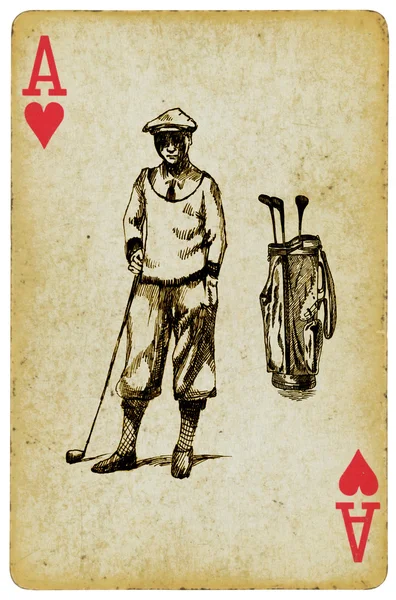 Joueur de golf — Photo