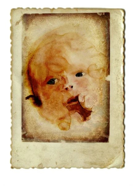 Baby gezicht — Stockfoto