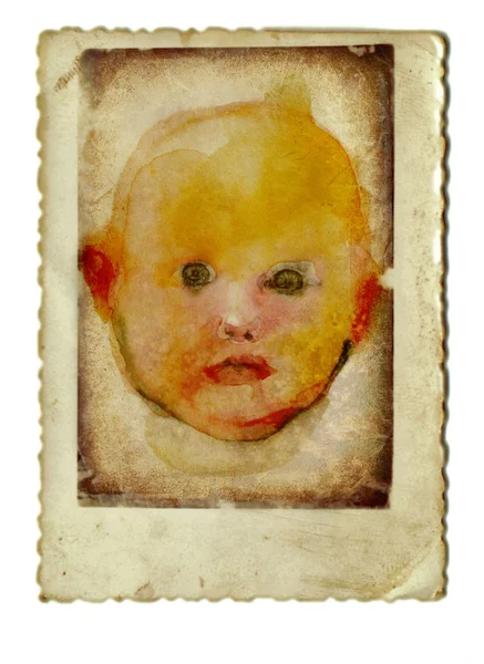 Baby ansikte — Stockfoto