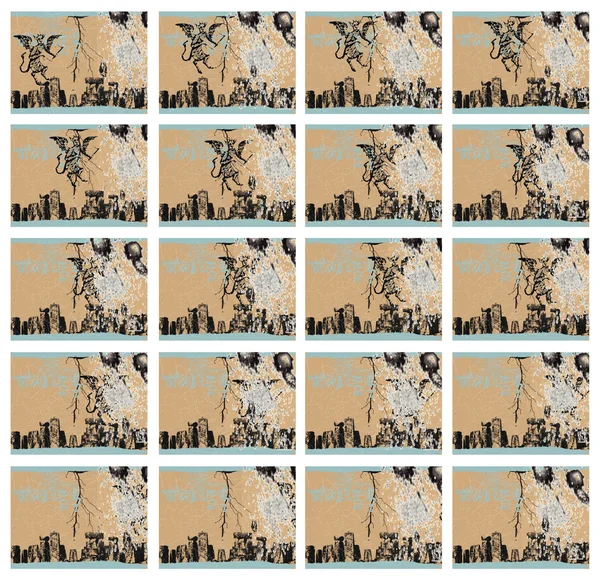 Duivel - 20 frames uit beeldmateriaal animatie — Stockfoto