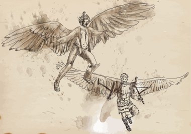 Icarus clipart