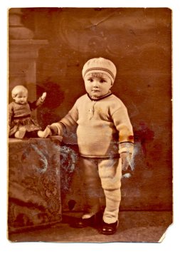 portre od bir çocuk