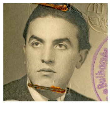 genç bir adam portresi
