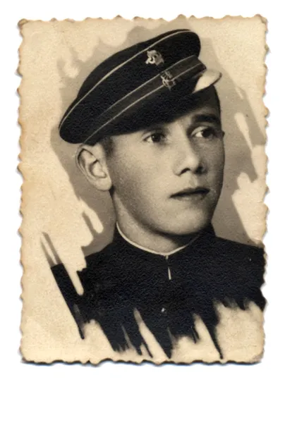 Bir asker portresi — Stok fotoğraf