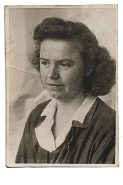 Retrato de mujer joven — Foto de Stock