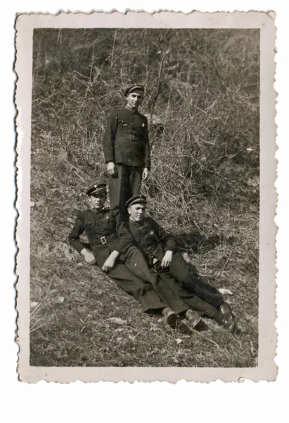 Mooie tegelsoldaten — Stockfoto