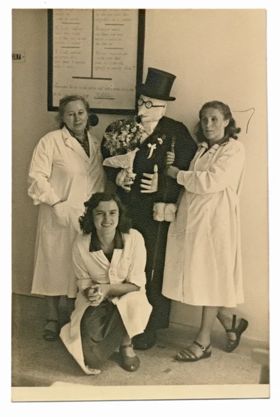 Carnaval à l'hôpital — Photo