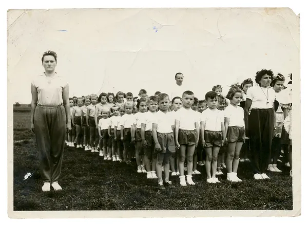 grup çocuk - küçük sporcular