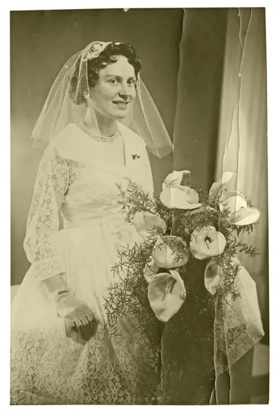 Día de la boda - Novia (Retrato ) — Foto de Stock