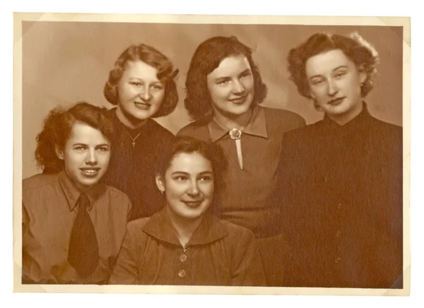 Group of young women — Stock Photo, Image