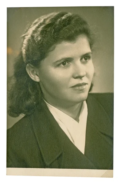 Retrato de mujer joven — Foto de Stock