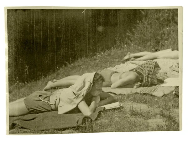 Schoonheid in de zomer — Stockfoto