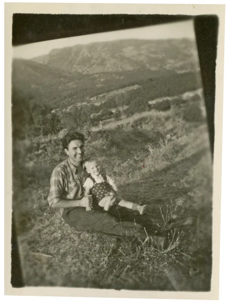 Padre e hijo — Foto de Stock